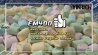 Jalur Marshmallow Ekstrusi YINRICH® EM400: Sistem Produksi Marshmallow Opat Warna Otomatis 1