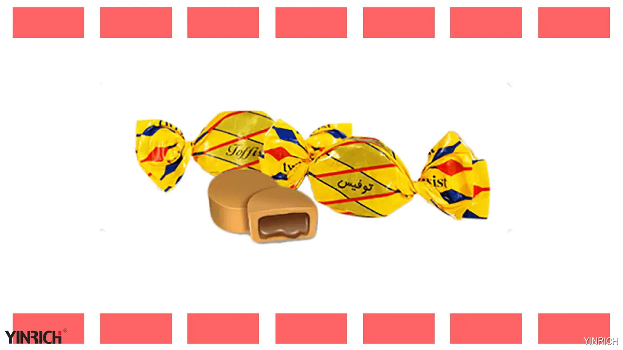 ឧបករណ៍ដាក់ស្ករគ្រាប់ Toffee ទំហំតូច៖ បំពេញកណ្តាល ល្បឿនអាចលៃតម្រូវបាន 1