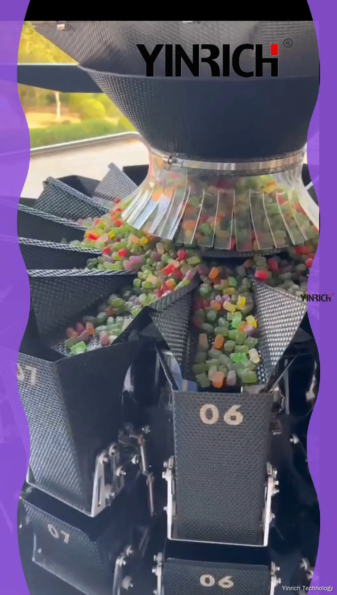 Gummies Packaging Machine: High-Speed, Adjustable, Multi-Channel Feed 1