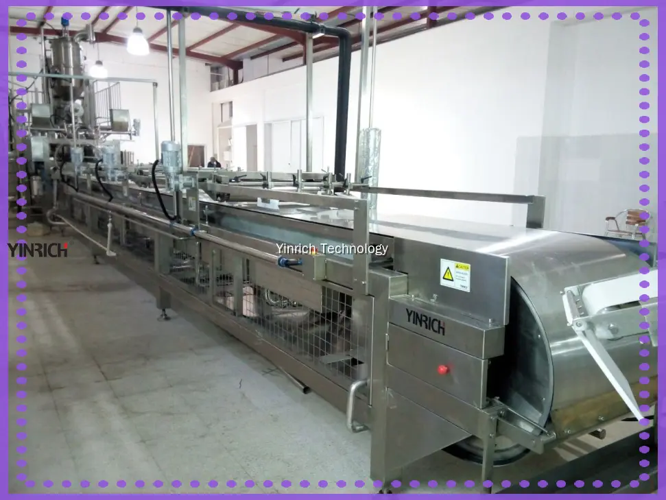 Jalur Produksi Pembentukan Permen Keras Otomatis: Kacepetan Luhur, Kandel Konsisten, Kontrol PLC 1