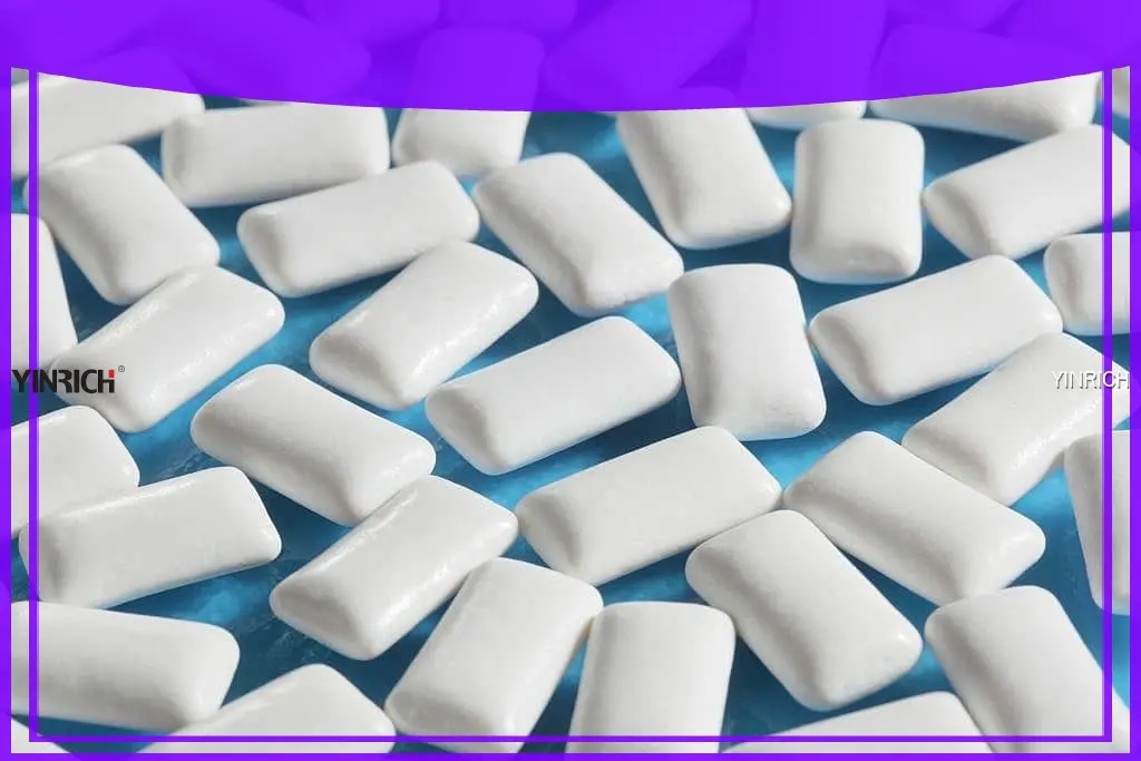 Jalur Produksi Permen Karet Otomatis Dilapis Cangkang Gula - Mesin Pembuat Permen Karet Jenis Bantal 1