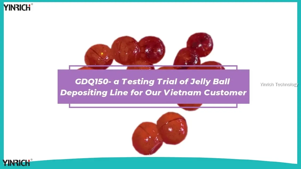 銀力果凍糖果澆註生產線 - 專業製造商 1