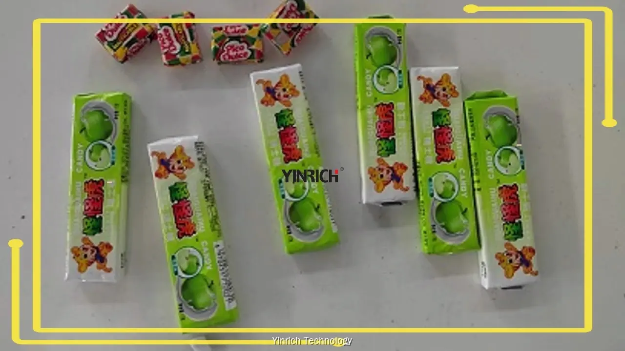 Mesin Pembuat Permen Karet - Jalur Produksi Warna Ganda Kualitas Luhur 1