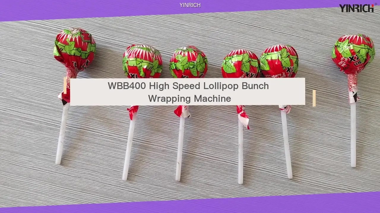 High-Speed Lollipop Bunch Wrapping Machine - Efficient and Precise Packaging 1