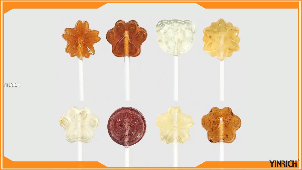 Flat Lollipop Forming & Wrapping Machine - High Speed Candy Production 1