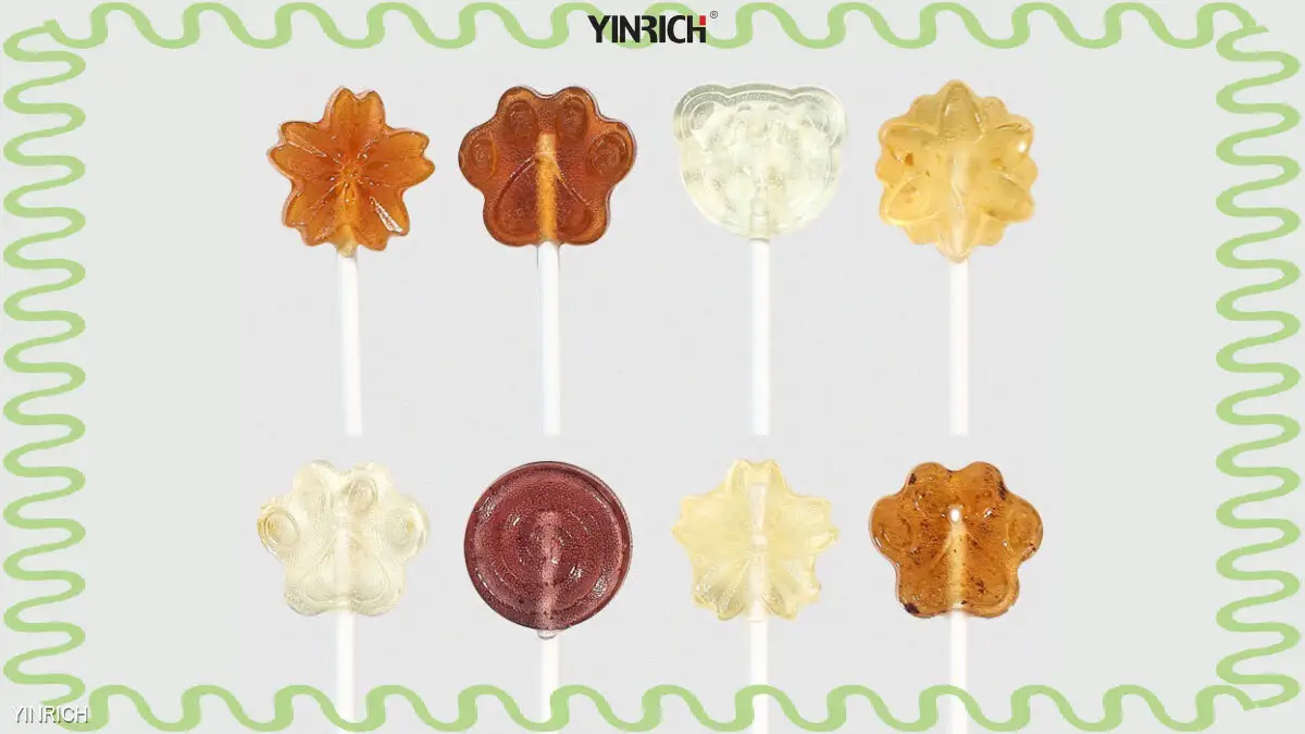 ਫਲੈਟ ਲਾਲੀਪੌਪ ਬਣਾਉਣ ਅਤੇ ਲਪੇਟਣ ਵਾਲੀ ਮਸ਼ੀਨ - ਹਾਈ ਸਪੀਡ ਉਤਪਾਦਨ ਲਾਈਨ 1