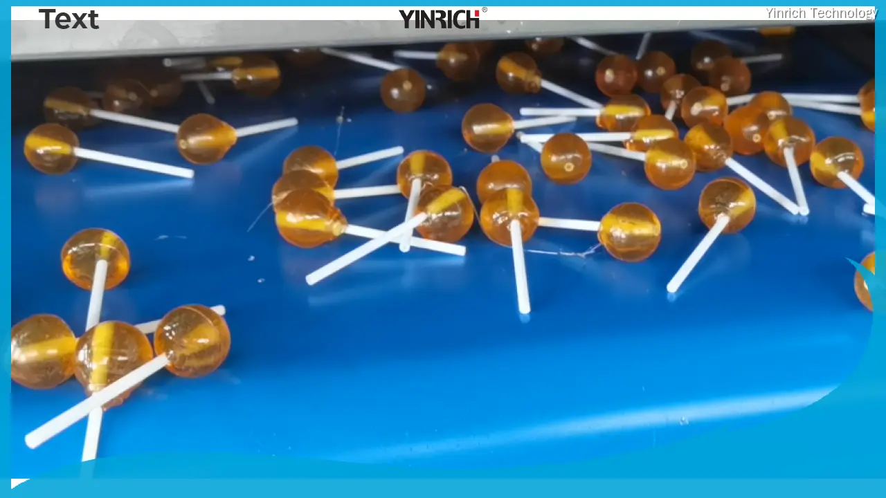 棒棒糖糖果生產機 - 四合一生產線，產量50-120公斤/小時 1