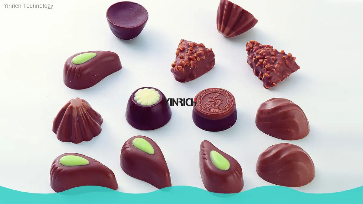 Continuous Chocolate Moulding Line - Small Coating Machine 1