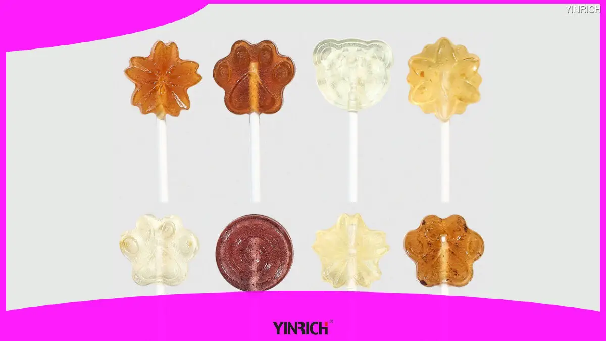 Flat Lollipop Wrapping Machine by Yinrich 1