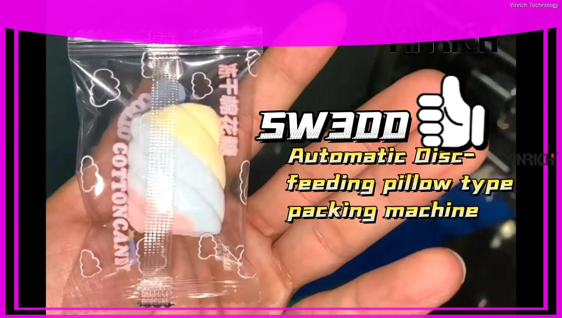 Mesin Bungkus Permen Otomatis 1