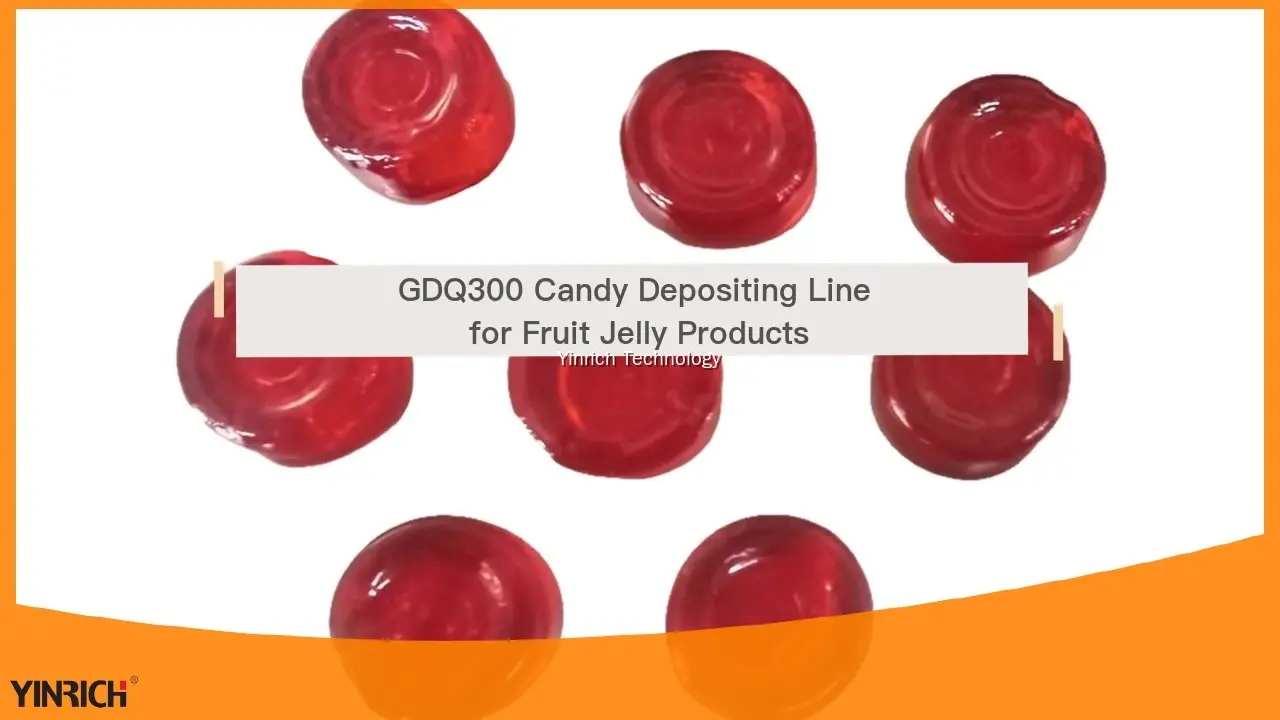 GDQ300 Gummy Jelly Candy Production Line 1