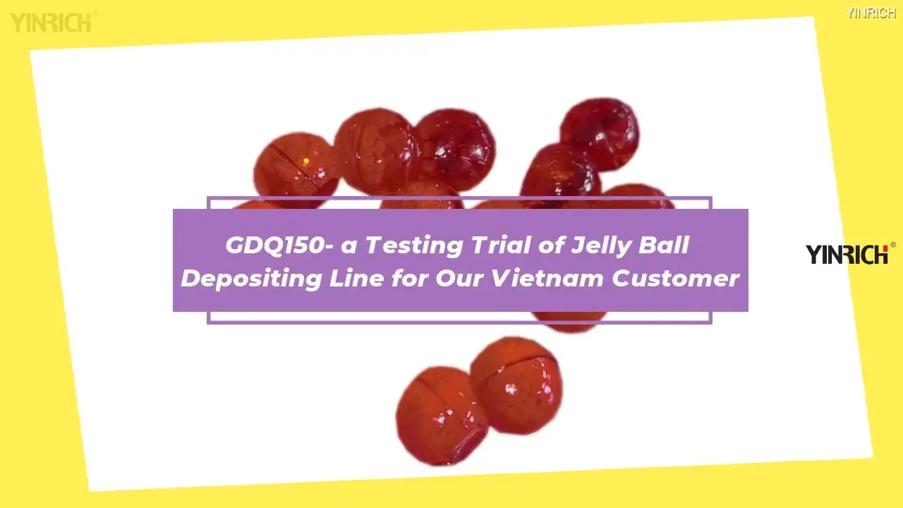 Yinrich GDQ150 Jelly Depositor Machine - Tailored Jelly Shapes 1