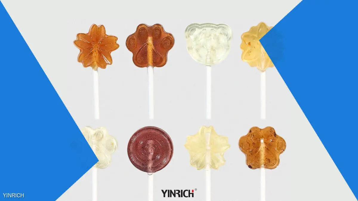 Yinrich TE600 Flat Lollipop Forming & Wrapping Machine1 1