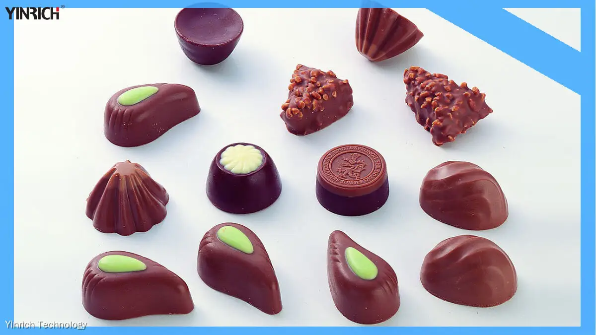 Jalur Cetakan Coklat: Dikontrol PLC pikeun Rupa-rupa Coklat - Pakakas Nyieun Coklat 1