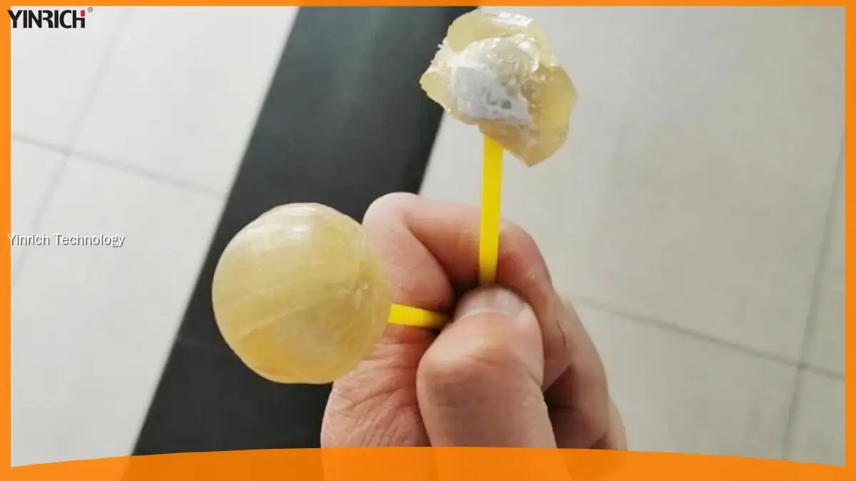 Mesin Pembuat Lollipop anu Dieusi Tengah Permen Karet 1