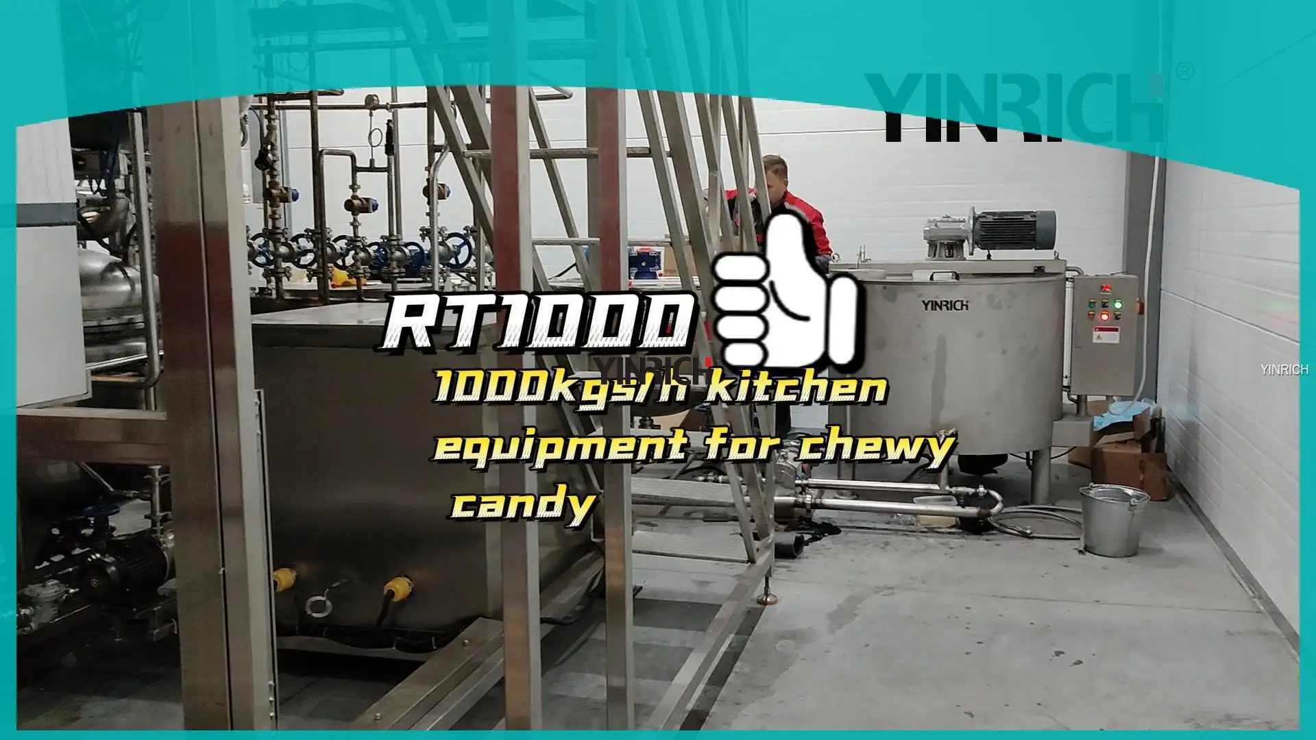 全自動太妃糖生產線 - 高乳硬糖 1