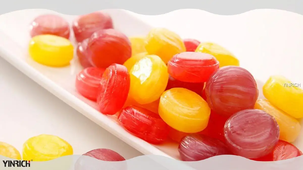 帶有大量烹飪功能的硬糖成型機 1