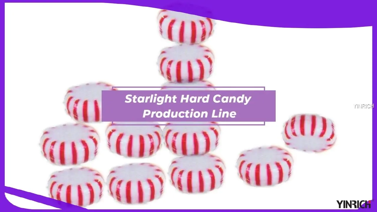 Starlight Hard Candy Production Line - 100-150kg/h Capacity1 1
