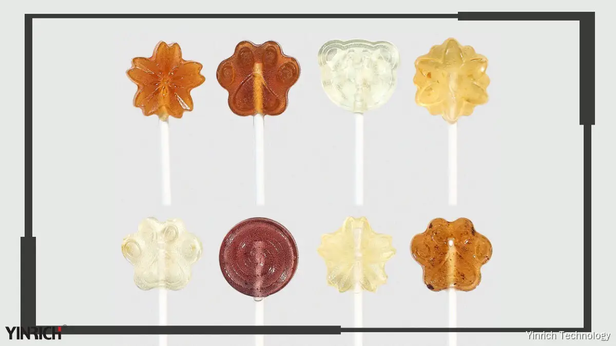 Yinrich TE600 Flat Lollipop Forming and Wrapping Machine 1