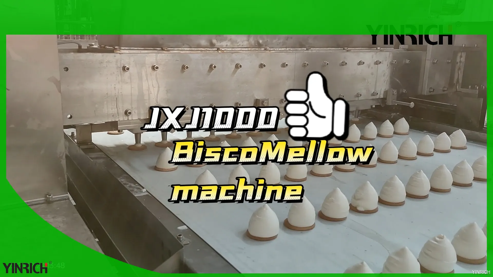 Yinrich棉花糖填充器：高效、可靠、可客製化 1