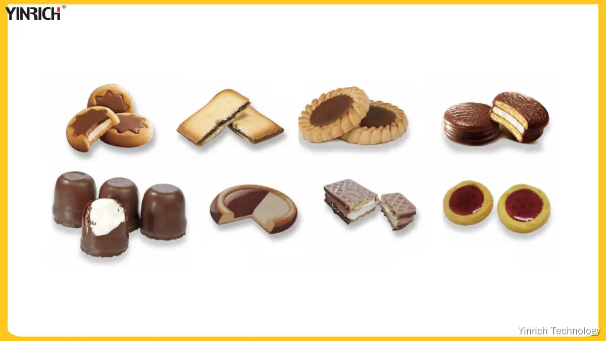 Biscuit Depositor rau Sandwich Cookie Machine 1