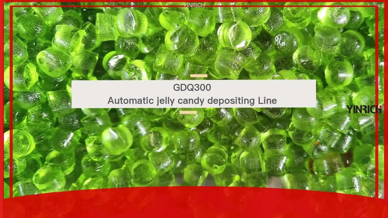 果凍注料機：高品質、高效率生產線 1