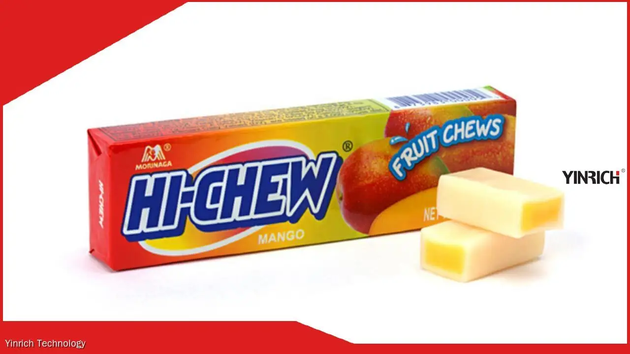 चबाने वाली कैंडी लपेटने की मशीन - विभिन्न आकार विकल्पों में उपलब्ध 1