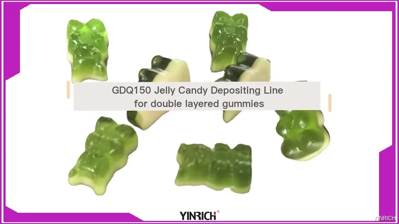 Double Layer Jelly Candy Depositor: Advanced, Efficient, Reliable 1