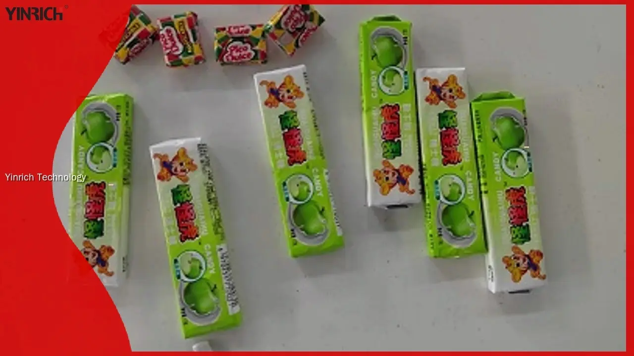 雙色泡泡糖生產線 - 適用於口香糖和軟糖 1