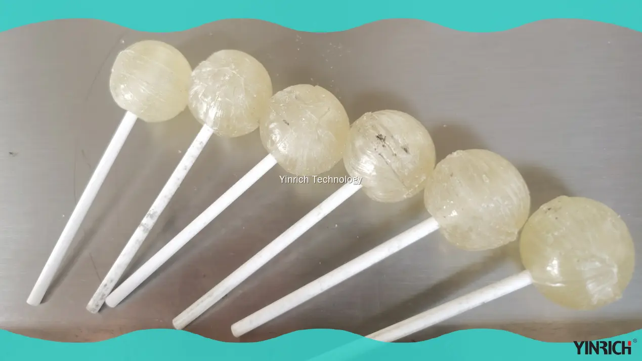 DF200 Lollipop Forming Machine: 200kg/hr Capacity, No Steam Boiler Required 1