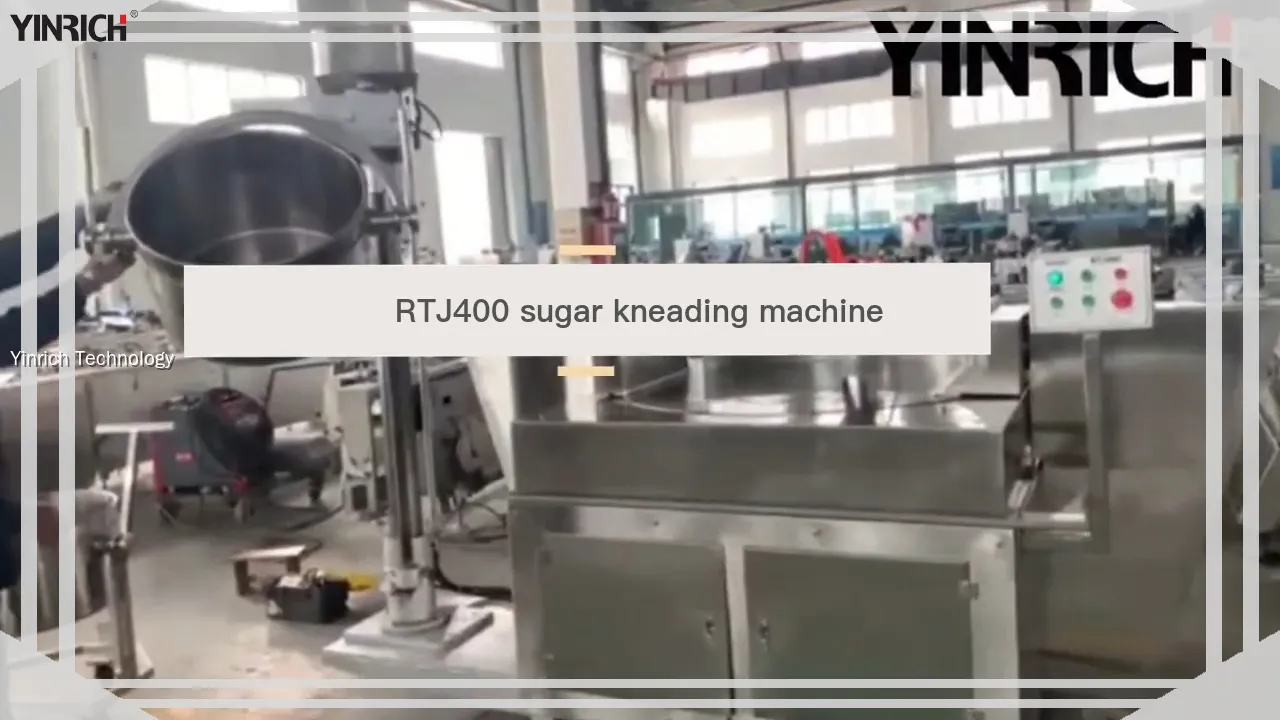 Sockerknådningsmaskin för godisproduktion - Helautomatisk, justerbar hastighet, hög effektivitet 1