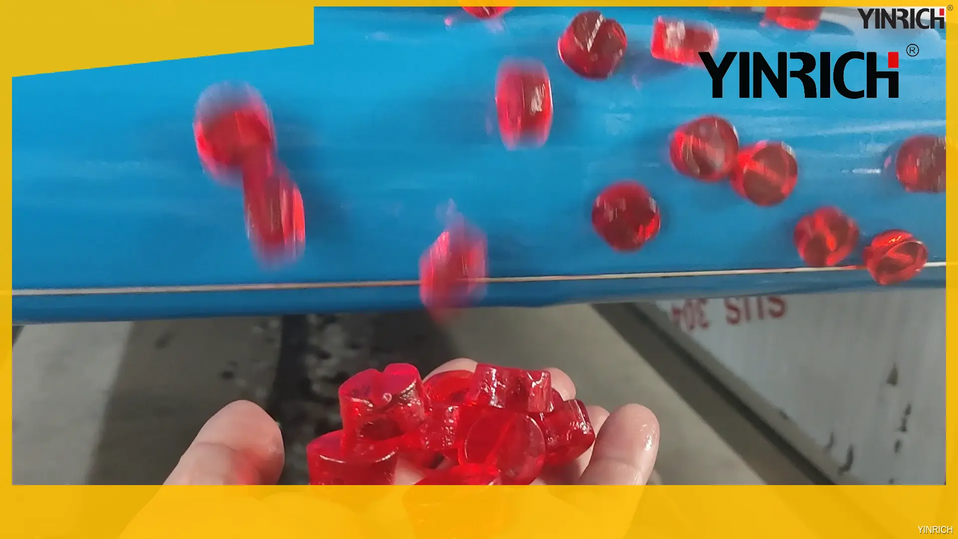 Yinrich GDQ150 無澱粉果凍糖灌注機：創新軟糖和果凍生產設備 1