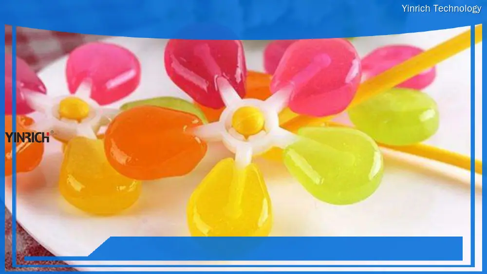 銀瑞風車棒棒糖生產線：高產能、衛生、節省空間 1