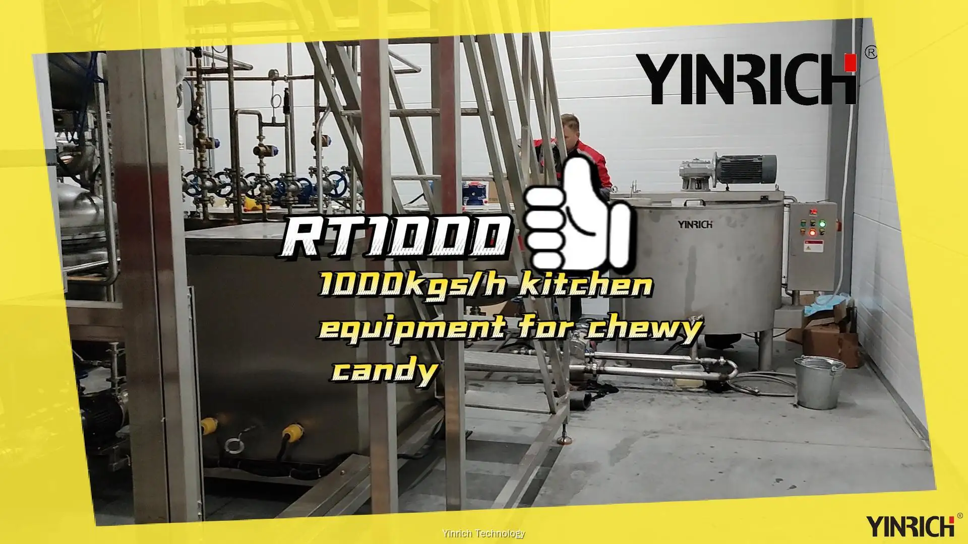 Jalur Produksi Toffee Otomatis nganggo Mesin Pangisian Permen 1