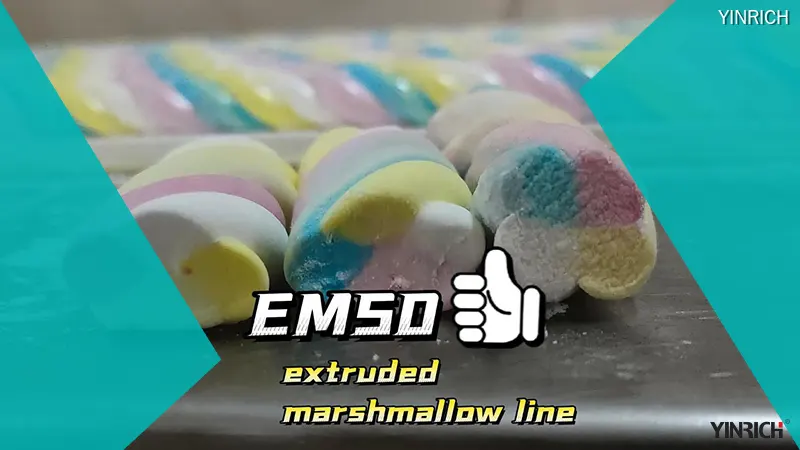 Tshuab Ua Marshmallow Me Me - 50-100kg/teev 1