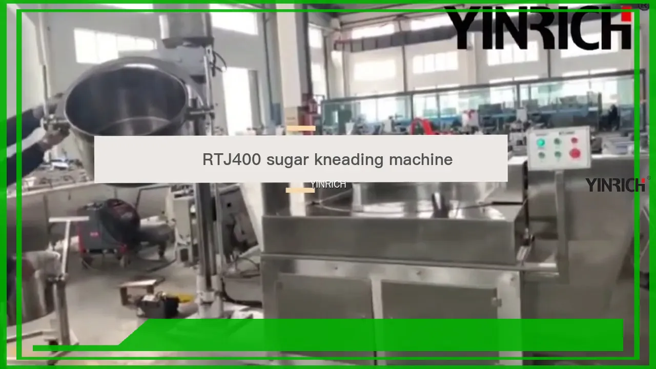 Tshuab Kneading Qab Zib RTJ400 rau Kev Tsim Khoom Qab Zib 1