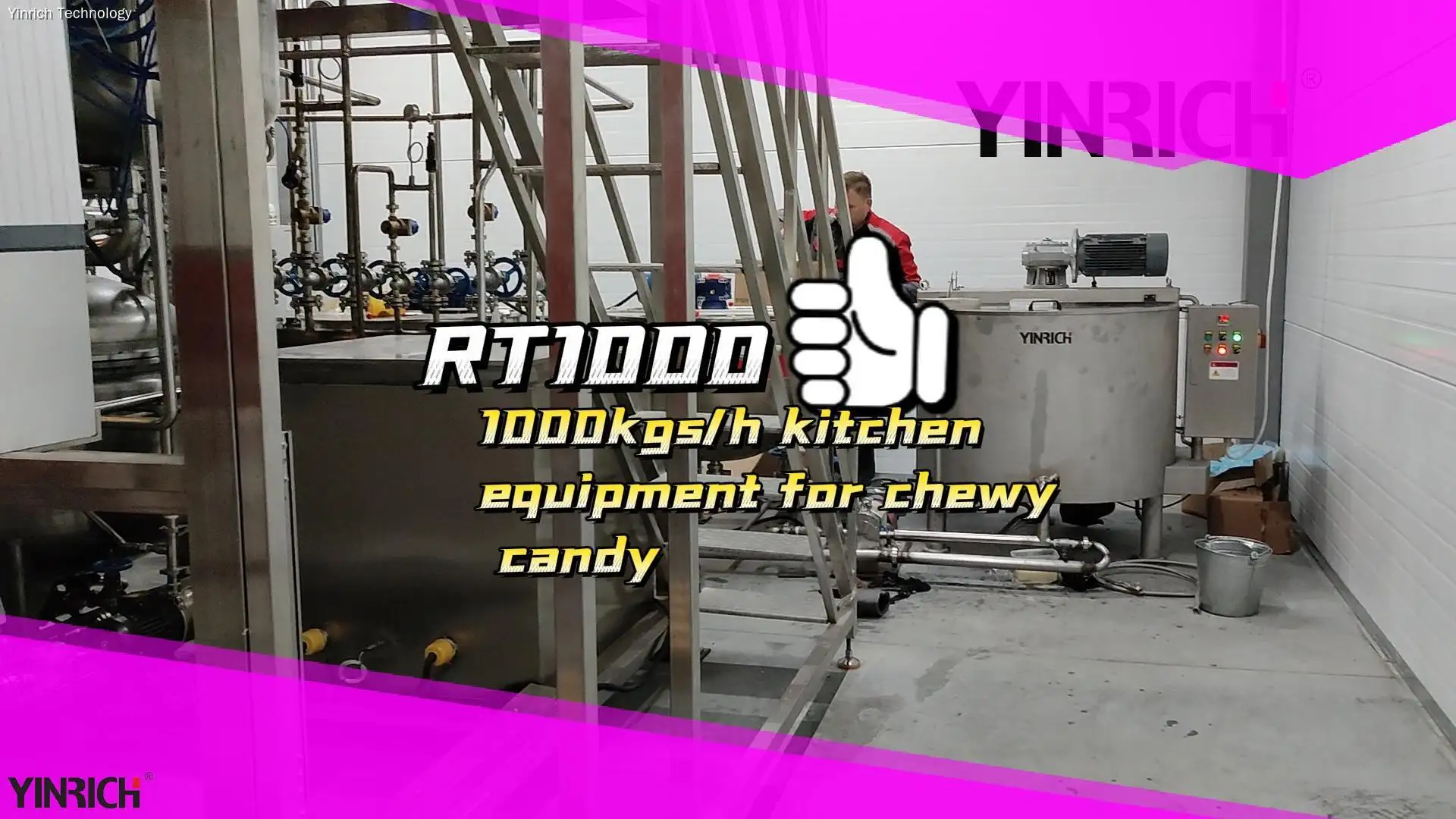 Mesin Pembuat Toffee Otomatis Pinuh - 1000kgs/jam 1