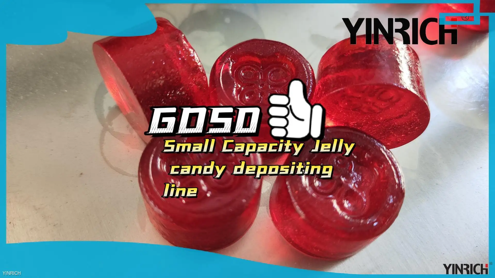 Jalur Produksi Permen Jeli &amp; Gummy Otomatis 1