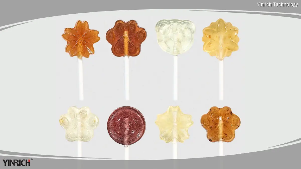 银力TE600棒棒糖成型包装机 - 高速糖果生产 1