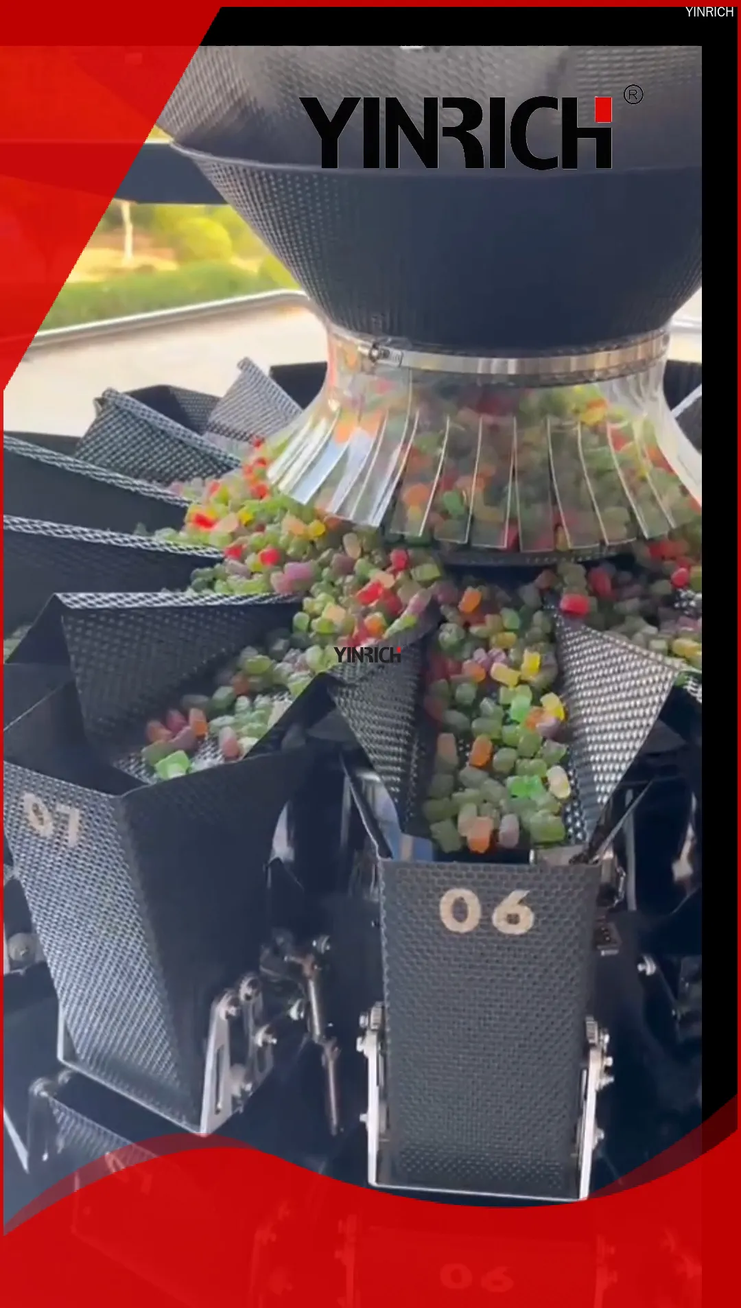 Mesin Bungkus Gummies Otomatis Kacepetan Luhur 1