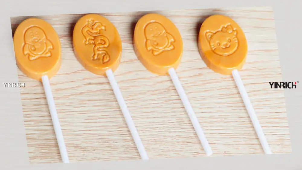 Výrobná linka na lízanky tvarované raznicou - TE600, 350 ks/min 1