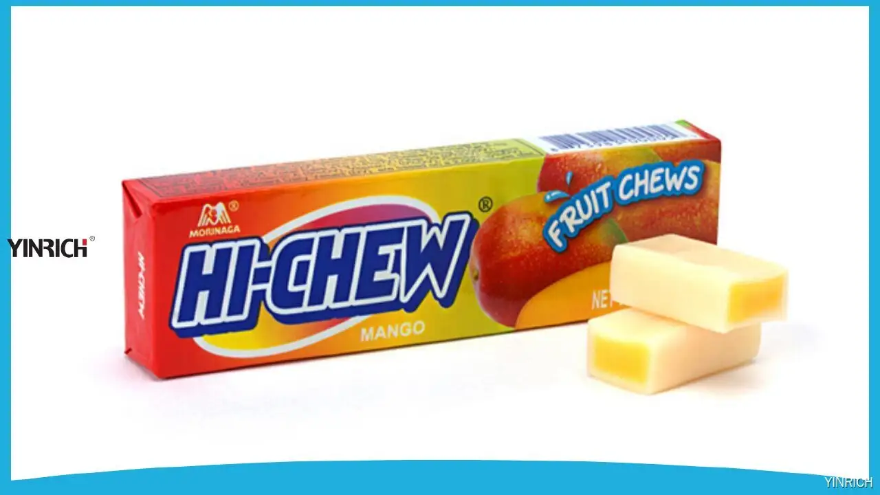 Mesin Bungkus Permen Kenyal: Ideal pikeun Ngunyah &amp; Permen Lemes 1