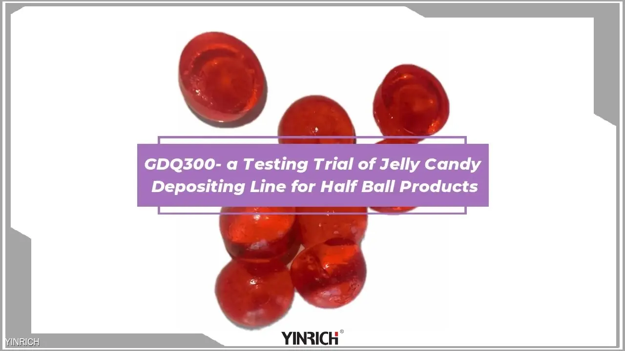 Mesin Pembuat Permen Jeli &amp; Gummy Otomatis - Kapasitas Luhur 300kg/jam 1