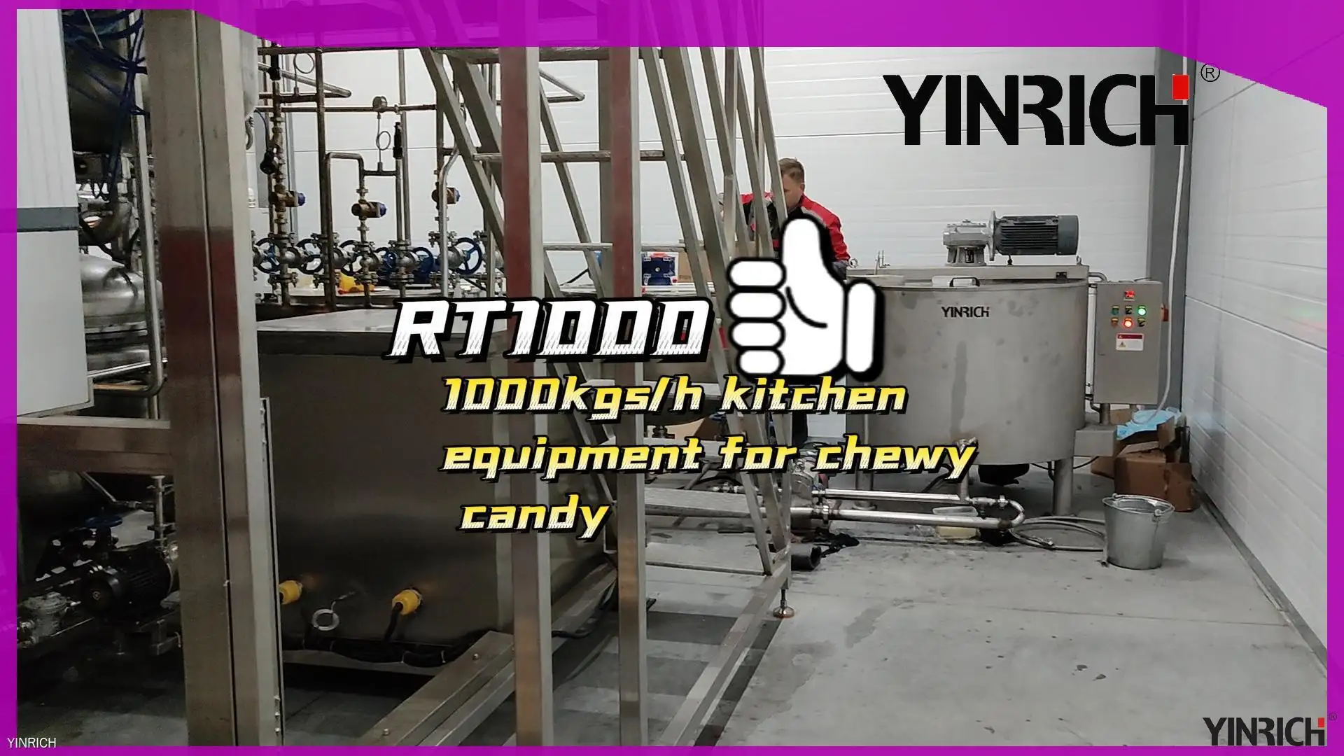 全自動太妃糖生產線 - 糖果生產設備 1