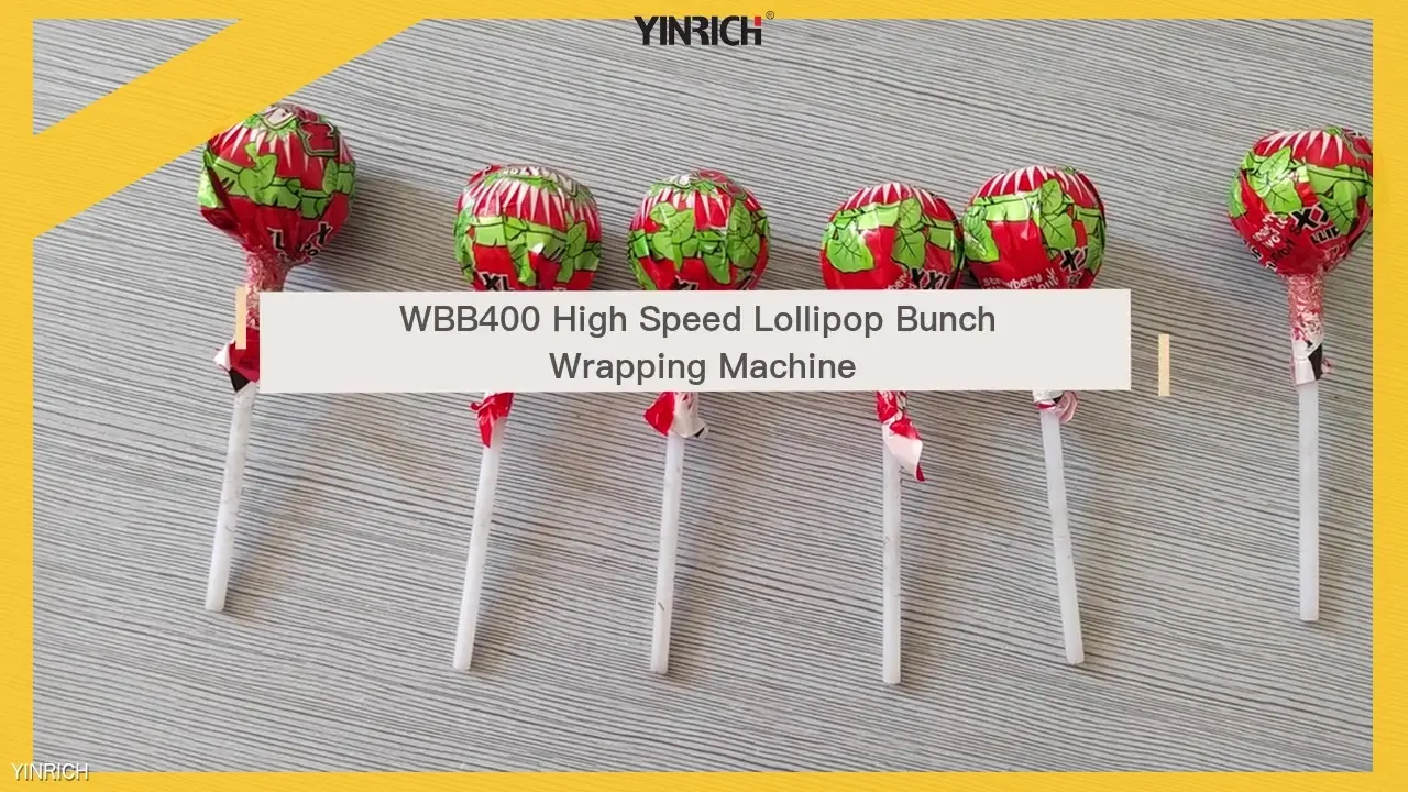 银力WBB400高速棒棒糖捆扎机 1
