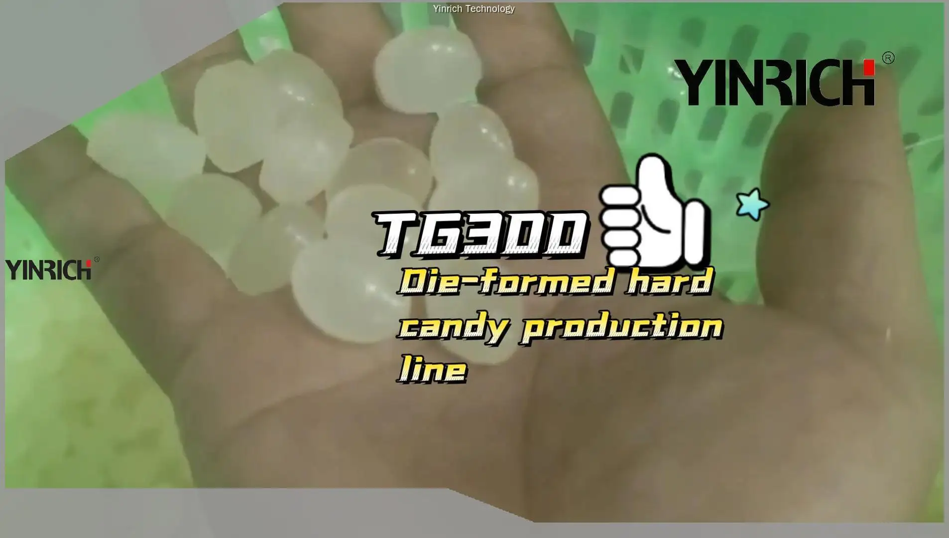 TG300 Stroj na výrobu tvrdých cukríkov - Vysokokvalitné cukrovinky 1