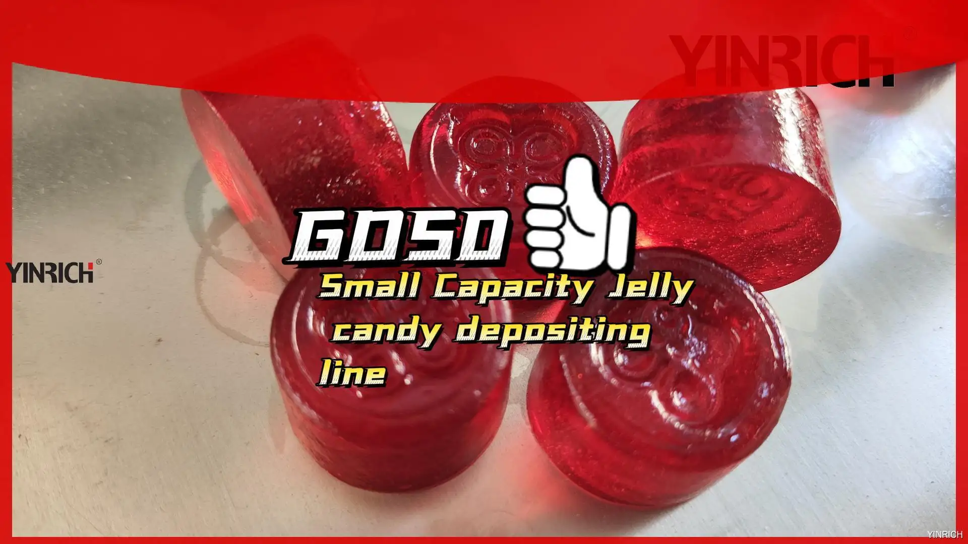 Automatyske Jelly Candy Produksjeline - Kapasiteit 50-70kg/oere 1