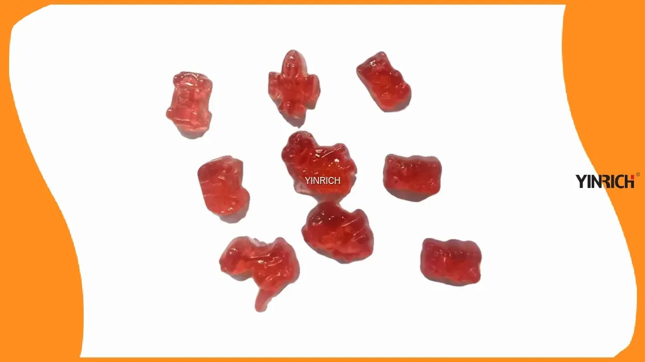 Kab Ntau Lawm Khoom Qab Zib Gelatin Jelly - 3D thiab Toffees Tso Tawm 1