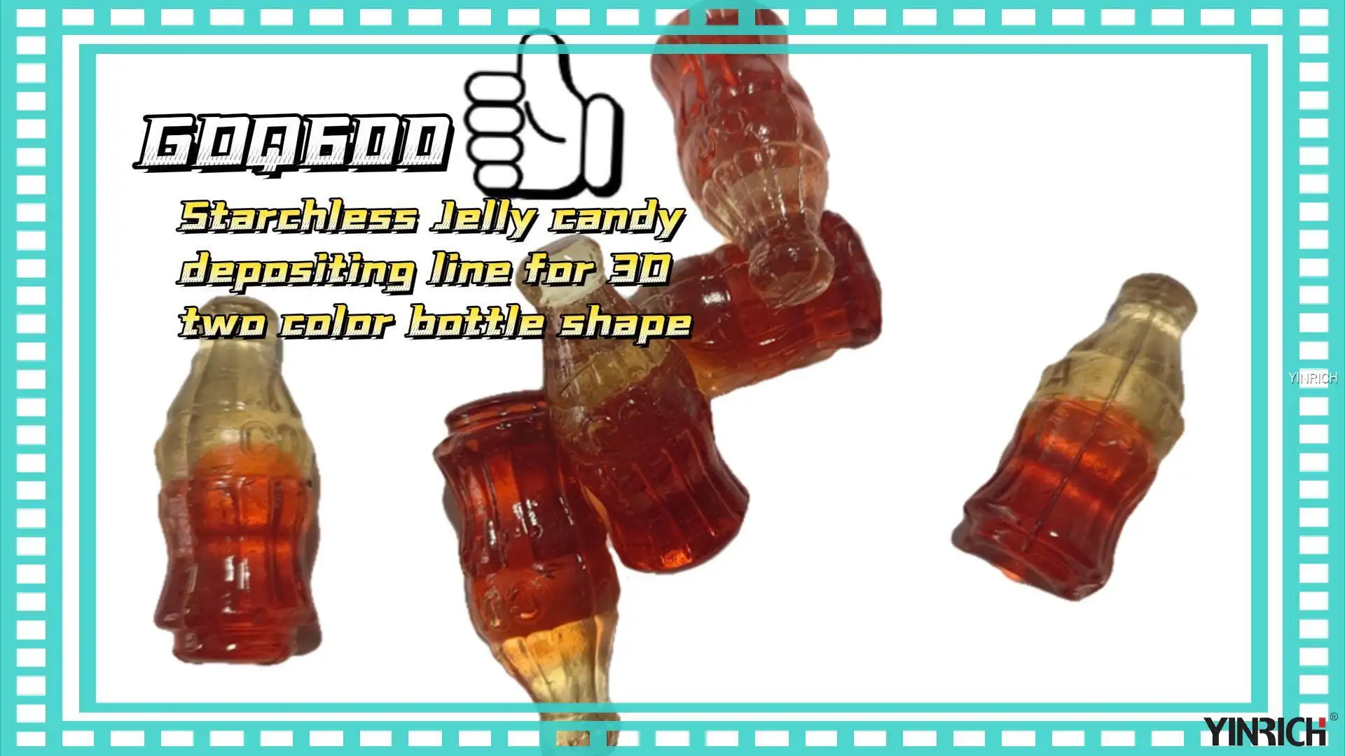 Mesin Permen Jeli - Pabrik Canggih sareng Kontinyu 1