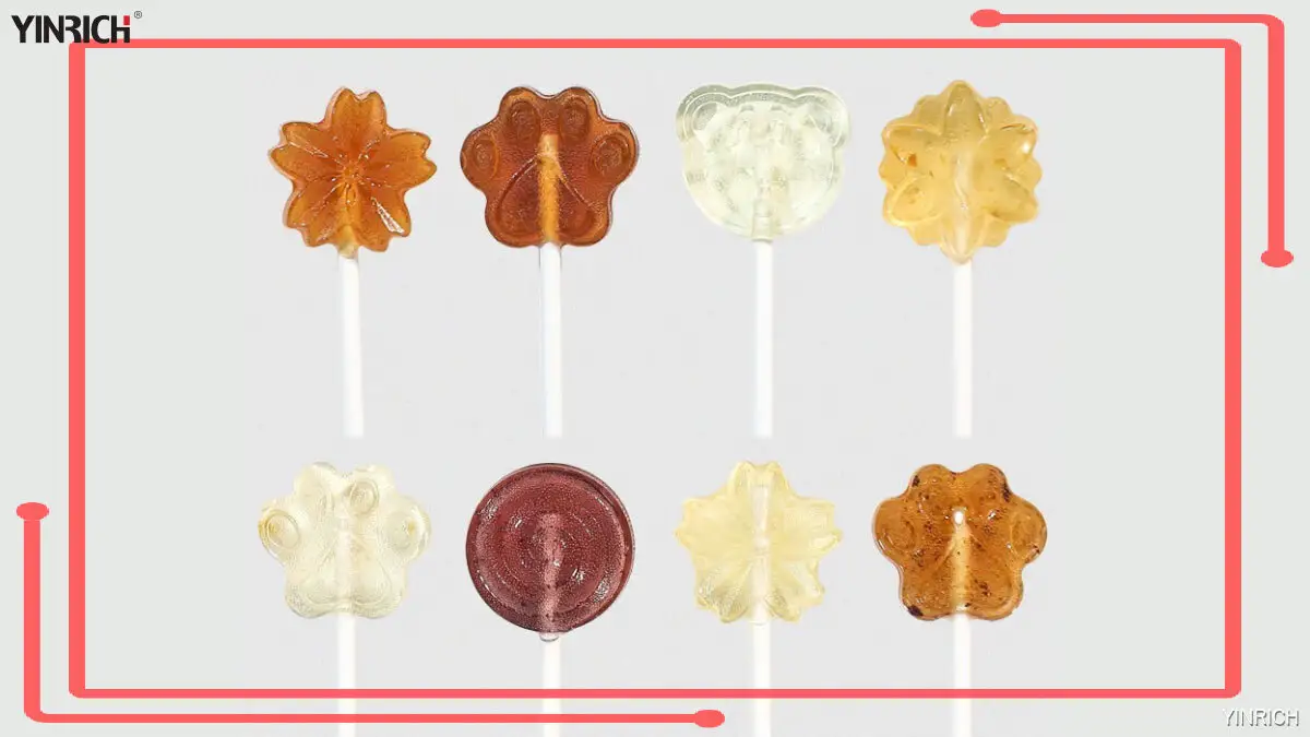 ਯਿਨਰਿਚ TE600 ਫਲੈਟ ਲਾਲੀਪੌਪ ਬਣਾਉਣ ਅਤੇ ਲਪੇਟਣ ਵਾਲੀ ਮਸ਼ੀਨ - ਹਾਈ ਸਪੀਡ ਅਤੇ ਪੂਰੀ ਤਰ੍ਹਾਂ ਆਟੋਮੈਟਿਕ1 1